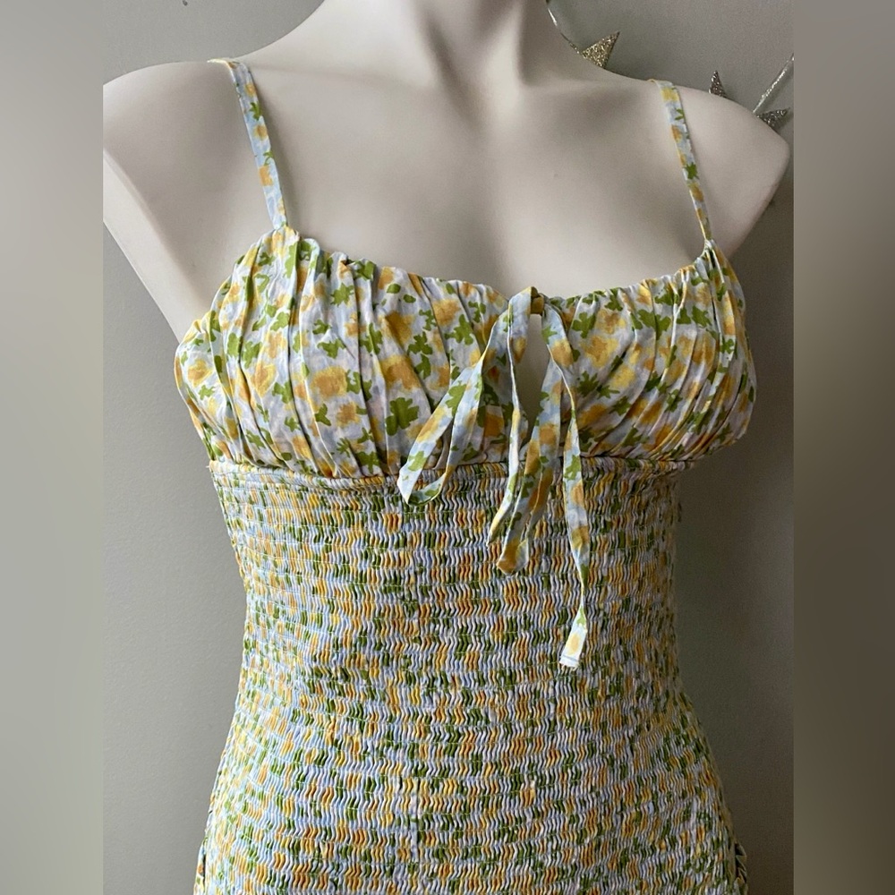 Free People Smocked Sassy Sundress. NWT.
